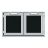 Hestan 36-Inch Double Sealed Pantry Storage Doors - AGLP36-SS